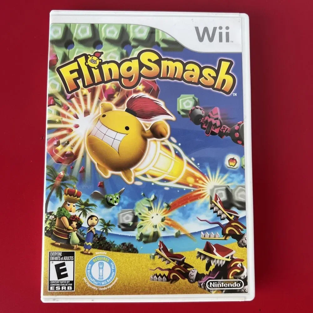 FlingSmash Nintendo‎ Wii Game & Case No Manual